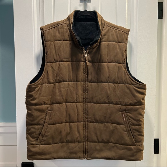 Weatherproof Black/Brown Reversible Vest. Size XL. - Picture 5 of 14